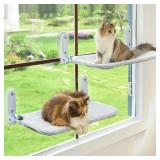 Zoratoo 2PC Cat Window Perch Hammock (M-2PC)