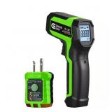 GFCI Tester and Infrared Thermometer Kit