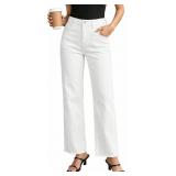 GRAPENT High Waisted Straight Leg Jeans Women