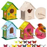 Outus 24 Pcs Wooden Birdhouse Kits for Kids
