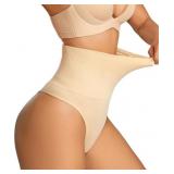 Dulchany S Thong Shapewear Tummy Control Panties
