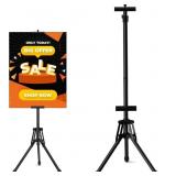 WHAUU Double-Sided Sign Stand, 79in Height