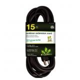 GoGreen Power GG-13715BK 16/3 SJTW 15 ft Cord