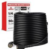 YAMATIC 50FT Pressure Washer Hose 3200 PSI