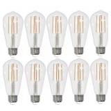 60W LED ST18 Bulb 3000K Soft White (3/10-Packs)