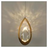 Modern Luxury 1-Light Teardrop Pendant