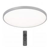 Europa 21 in. 1-Light Chrome LED Flush Mount