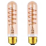 Beonllay T10 LED Bulb Amber Tubular 40W Eq 5"