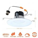 HALO LT 5/6" LED Recessed Light Trim 2 in pkg
