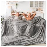 Bedelite Fleece Blanket Grey 120x120