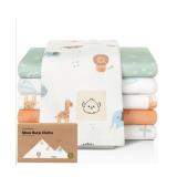KeaBabies Burping Cloths for Babies - Multi