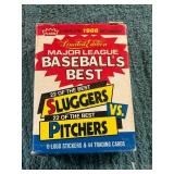 1986 Fleer LE Baseball Best Set