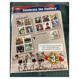 1920s Celebrate The Cen. Unused Stamp Sheet