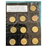 10ct Coralridge Mall Carousel Ride Tokens