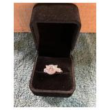 Ladies Size 6 Sterling Silver Cat Claw Ring