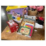 Sandbox, Books, Safety Bumpers, Etc