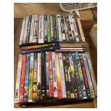 Flat of DVDs