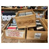 Crates w/ CDs , Organizer