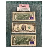 US Obsolete $2.00 Bills