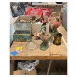 Pheasant Figurines, Chicken, Candy Dish, etc