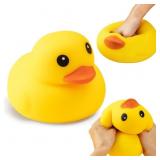 Duck Squishy Squeeze Toy, Soft Duck Stress