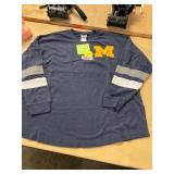 Womens 1X U of Michigan Long Sleeve