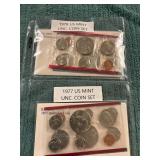 1977 & 1978 US Mint UNC. Coin Set