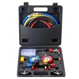 AC Manifold Gauge Set for R134A, R22, R12