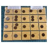 Canada Old Cents + Nickels