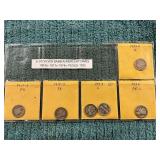 6ct US Silver Barber/Mercury Dimes