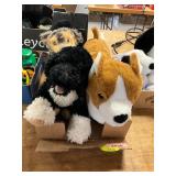 4ct Dog Stuffed Animals