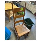 Wooden rocking chair
