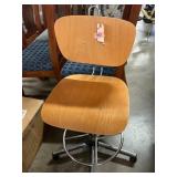 Wooden office chair