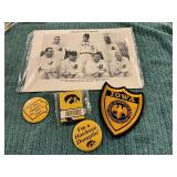 Iowa Buttons, Patch, Picture, Magnet