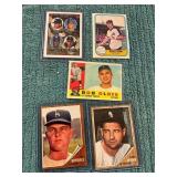 5ct Vintage Baseball Cards