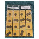 24ct Old US Buffalo 5c 1919-1937