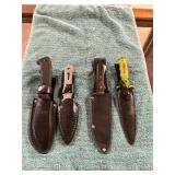 4ct Knives + Sheaths