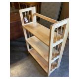 Folding book shelf