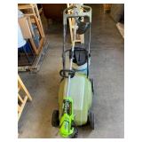 Neuton mower, green works weed eater