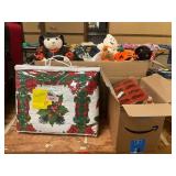 Halloween Plushies, King Quilt, Etc
