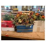 Artificial Flowers + Greenery