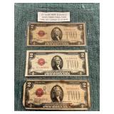 US Blind Man 2.00 Bills