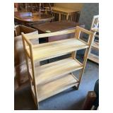 Folding book shelf