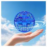 Flying Orb Ball for Kids, LED Toy, Blue