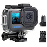 SOONSUN Waterproof Case for GoPro 9-12 Black