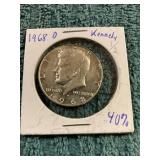 1968D Kennedy Half Dollar