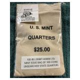 100-BU 2008P Hawaii 25c Quarters
