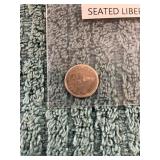 1857 US Silver Half Dime Civil War Era Coin