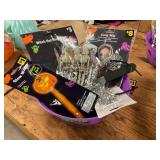 Treat Bowl, Witch Hat Ring Toss, Long Wig