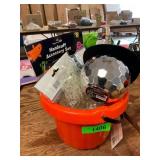 Treat Bucket, Spider Rings, Disco Ball Cup, 20oz,